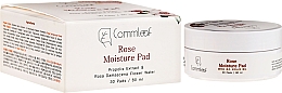 Düfte, Parfümerie und Kosmetik Feuchtigkeitsspendende Wattepads mit Damaszener Rosenwasser und Propolis - Commleaf Rose Moisture Pad