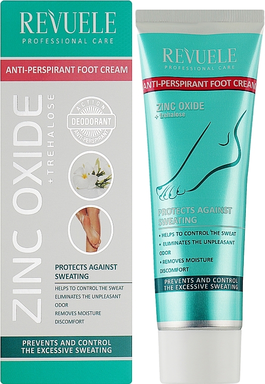 Antitranspirant-Fußcreme - Revuele Professional Care Antiperspirant Foot Cream — Bild N2