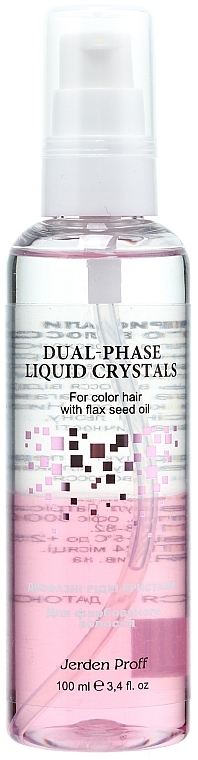 2-Phasen Haarkristalle für coloriertes Haar mit Leinöl - Jerden Proff The Two-Phase Liquid Crystal