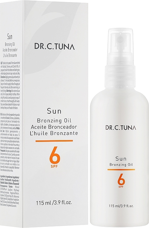 Bronzierspray-Öl - Farmasi Dr. C. Tuna Sun Bronzing Oil SPF6 — Bild N2