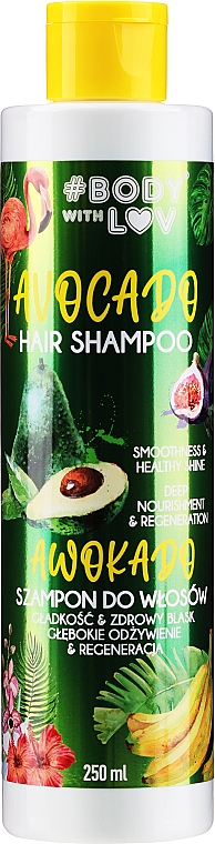 Haarshampoo mit Avocadoöl - New Anna Cosmetics Hair Shampoo With Avocado Oil — Bild N1