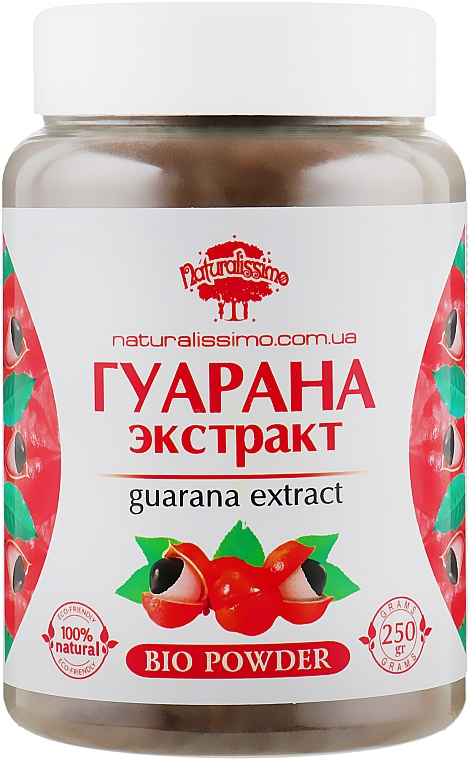 Guarana-Pulver 10% - Naturalissimo — Bild N1