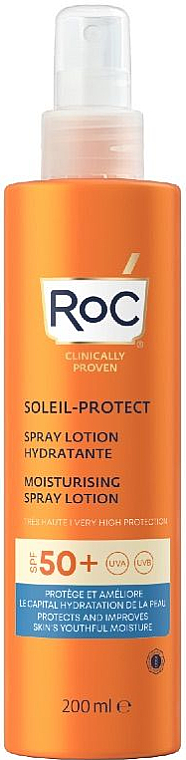 Feuchtigkeitsspendendes Lotion-Spray - RoC Solein Protect Moisturising Spray Lotion SPF 50 — Bild N1