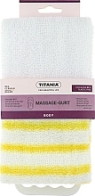 Düfte, Parfümerie und Kosmetik Rückenwaschgurt weiß-gelb - Titania