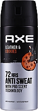 Düfte, Parfümerie und Kosmetik Deospray Antitranspirant für Männer - Axe Collision Leather & Cookies Dry Antiperspirant