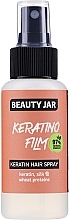 Düfte, Parfümerie und Kosmetik Festigendes Haarspray mit Keratin und Weizenproteinen - Beauty Jar Keratino Film Keratin Hair Spray