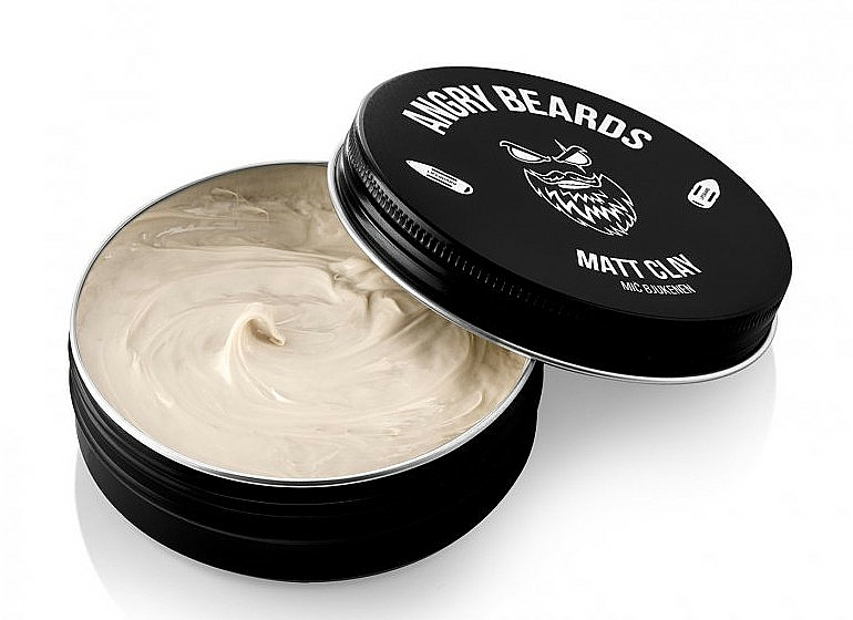 Mattierende Haarstylingpomade - Angry Beards Mic Bjukenen Matt Clay — Bild N2