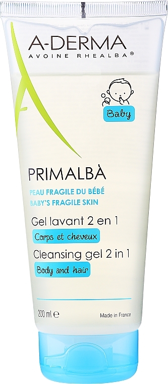 Sanftes Reinigungsgel für Körper und Haar Reinigungsgel - A-Derma Primalba Gel Lavant Douceur