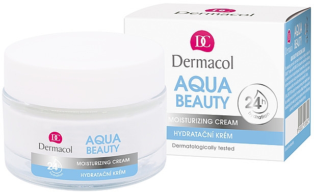 Feuchtigkeitsspendende Gesichtscreme - Dermacol Aqua Beauty Moisturizing Cream — Bild N1