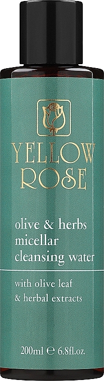 Mizellenwasser mit Olivenblatt und Kräuterextrakt - Yellow Rose Olive & Herbs Micellar Cleansing Water — Bild N1