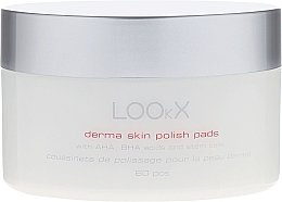 Düfte, Parfümerie und Kosmetik Wattepads für das Gesicht mit Stammzellen, AHA- und BHA-Säuren - LOOkX Derma Skin Polish Pads