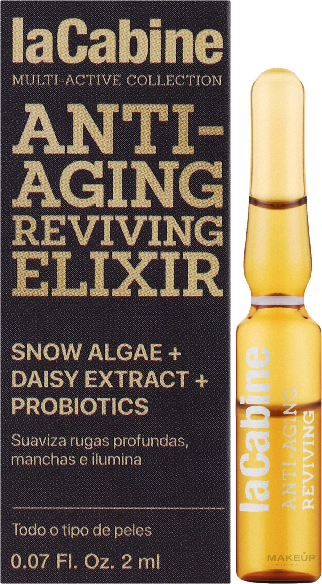 Verjüngende Gesichtsampullen - La Cabine Anti-Aging Revive Elixir Ampoules — Bild 1 x 2 ml