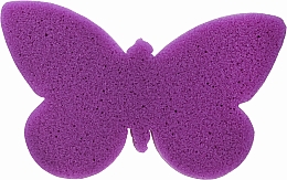 Düfte, Parfümerie und Kosmetik Badeschwamm für Kinder violetter Schmetterling - Grosik Camellia Bath Sponge For Children