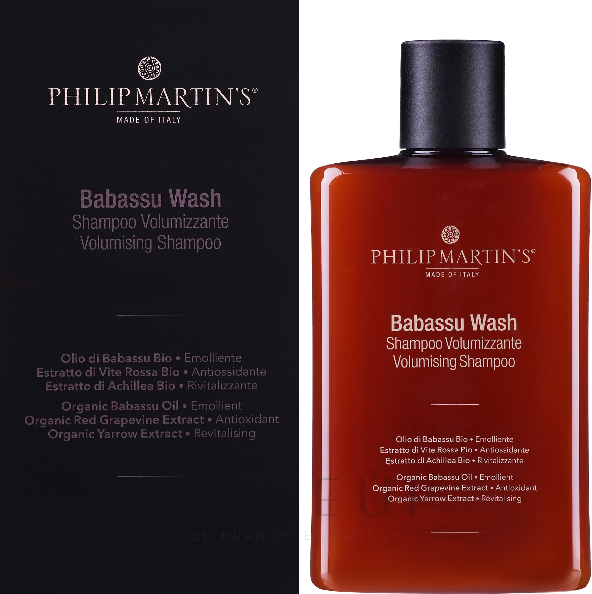 Volumen-Shampoo für feines Haar - Philip Martin's Babassu Wash Volumizing Shampoo — Bild 320 ml
