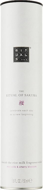 Raumerfrischer Rice Milk & Cherry Blossom - Rituals The Ritual of Sakura Mini Fragrance Sticks — Bild N1