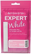 Düfte, Parfümerie und Kosmetik Ersatzfeilenblätter gerade weiß 180 Körnung 50 St. - Staleks Pro Expert White 22 (50 St.)