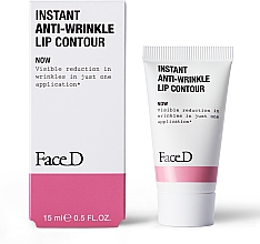 Düfte, Parfümerie und Kosmetik Lippenkonturcreme - FaceD Instant Anti-Wrinkle Lip Contour