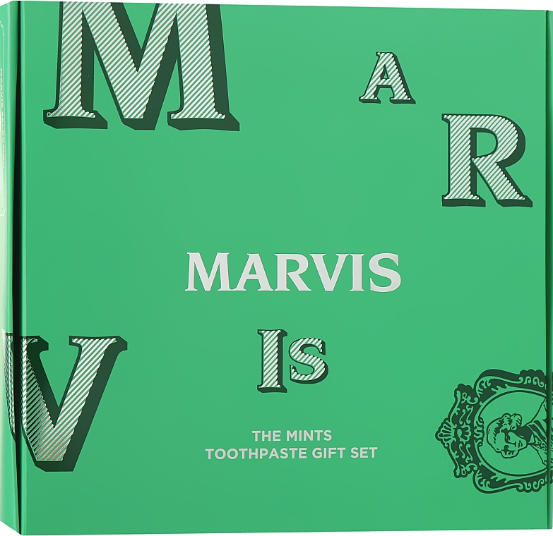 Zahnpflegeset The Mint Gift Set - Marvis (Zahnpasta 2x10ml + Zahnpasta 85ml) — Bild N1