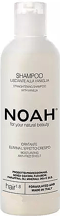 Glättendes und feuchtigkeitsspendendes Anti-Frizz Shampoo mit Vanilleextrakt - Noah — Bild N1