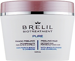 Düfte, Parfümerie und Kosmetik Detox-Peeling für Kopfhaut und Haar mit Bachblüten und Aktivkohle - Brelil Bio Traitement Pure Peeling Mud