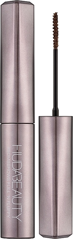 Augenbrauen-Mascara - Huda Beauty Bombbrows Full N'Fluffy Fiber Gel — Bild N1