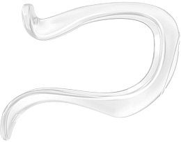 Haargummis Spirale mit volumgebendes Pferdeschwanz-Tool transparent - Invisibobble Volumizer Crystal Clear — Bild N2