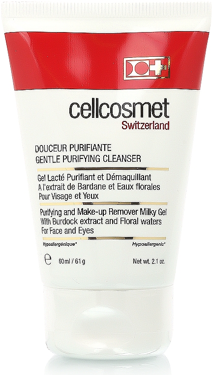 Reinigungsmilchgel für Gesicht und Augen mit Phyto-Extrakten und Blütenwasser - Cellcosmet Gentle Purifying Cleanser — Bild N1