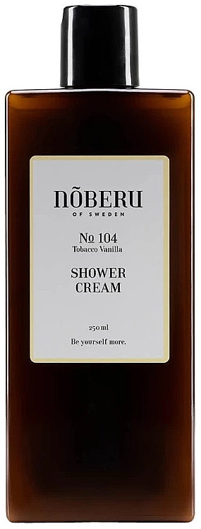 Duschcreme - Noberu Of Sweden №104 Tobacco Vanilla Shower Cream — Bild N1
