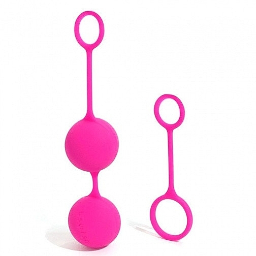 Vaginalkugeln rosa - B Swish Bfit Basic Kegal Balls Magenta — Bild N1