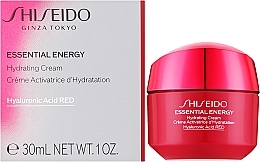 Feuchtigkeitsspendende Gesichtscreme mit Ginsengwurzelextrakt - Shiseido Essential Energy Hydrating Cream — Bild N2