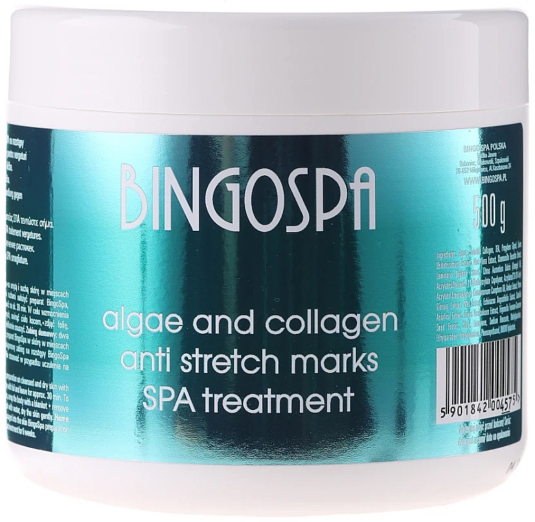 Anti-Dehnungsstreifen-Gel mit Algen und Kollagen - BingoSpa Algae Collagen Treatment — Bild N1