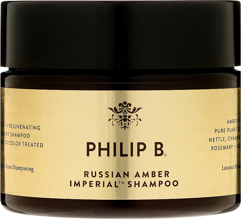 Regenerierendes Shampoo für normales und coloriertes Haar - Philip B Russian Amber Imperial Shampoo — Bild N2
