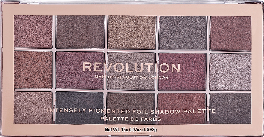 Lidschattenpalette - Makeup Revolution Foil Frenzy Eye Shadow Palette