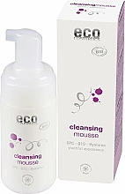 Düfte, Parfümerie und Kosmetik Gesichtsreinigungsmousse mit Hyaluronsäure und Coenzym Q10 - Eco Cosmetics Cleansing Mousse With OPC Q10 & Hyaluron