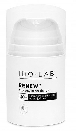 Intensiv feuchtigkeitsspendende Handcreme - Idolab Renew2 Cream 40+ — Bild N1