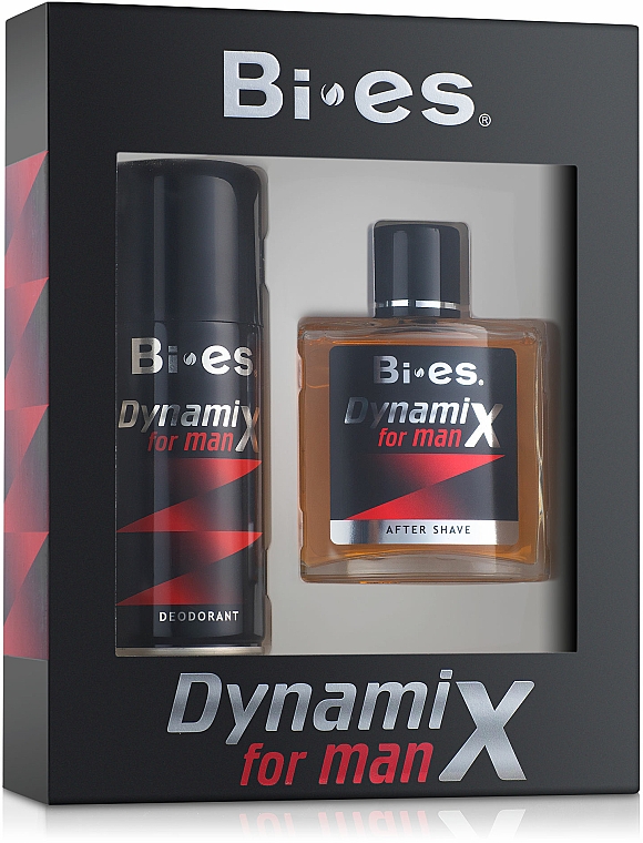 Bi-Es Dynamix Classic - Duftset (After Shave/100ml + Deodorant/150ml) — Bild N1