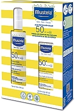 Körperpflegeset mit Sonnenschutz - Mustela Bebe Sun Protection SPF50 (Körperspray 200ml + Körpermilch 40ml) — Bild N1