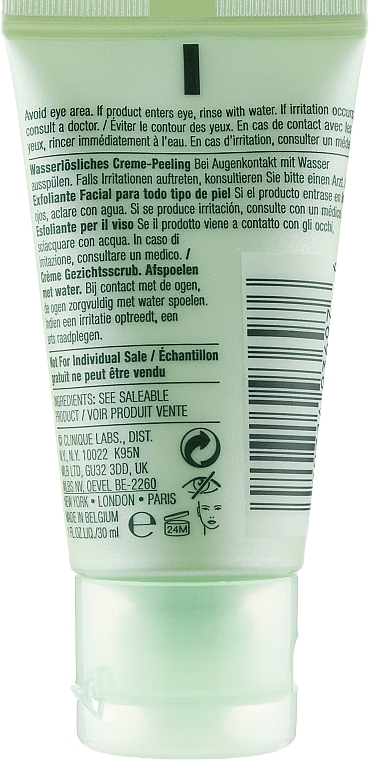 GESCHENK! Peeling-Creme für das Gesicht - Clinique 7 Day Scrub Cream Rinse-Off Formula — Bild N3
