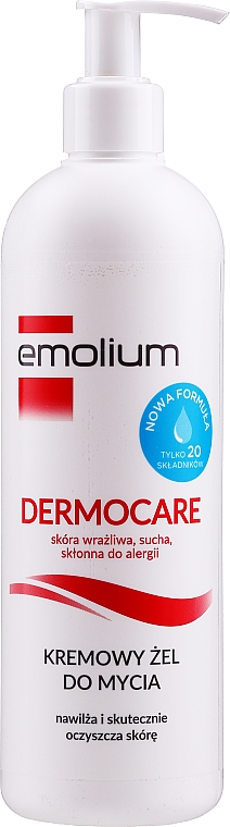 Sanftes Reinigungsgel für den Körper - Emolium Dermocare Body Cleansing Creamy Gel — Bild N1