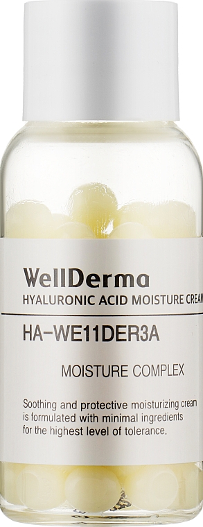 Feuchtigkeitsspendende Gesichtscreme in Kapseln - Wellderma Hyaluronic Acid Moisture Cream — Bild N1