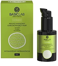 Düfte, Parfümerie und Kosmetik Porenreinigendes Säurepeeling mit 15% AHA und 2% BHA - BasicLab Dermocosmetics Acidumis 