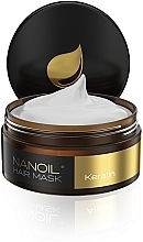Regenerierende Haarmaske mit Keratin für schwaches und strapaziertes Haar - Nanoil Keratin Hair Mask — Bild N4