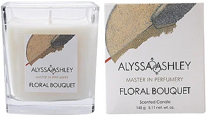 Duftkerze - Alyssa Ashley Floral Bouquet Candle — Bild N2