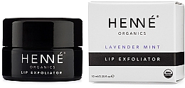 Düfte, Parfümerie und Kosmetik Lippenpeeling mit Lavendel- und Pfefferminzöl - Henne Organics Lavender Mint Lip Exfoliator