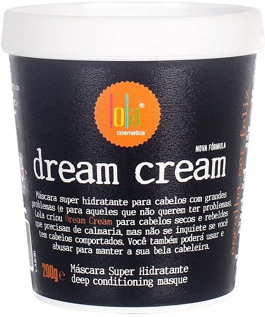 Feuchtigkeitsmaske für trockenes und widerspenstiges Haar  - Lola Cosmetics Dream Cream Mask — Bild N1