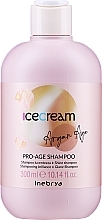 Glanz-Shampoo für behandeltes, glanzloses, stumpfes Haar mit Arganöl - Inebrya Ice Cream Pro Age Shampoo — Bild N1