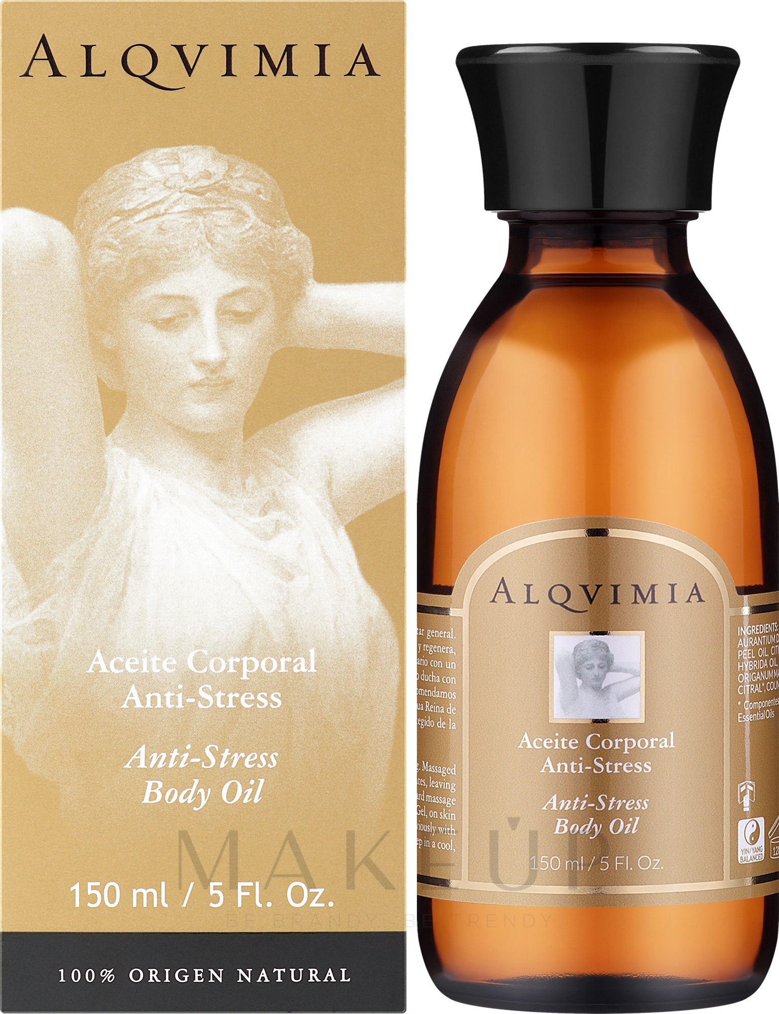 Anti-Stress Öl für den Körper - Alqvimia Anti-Stress Body Oil — Bild 150 ml