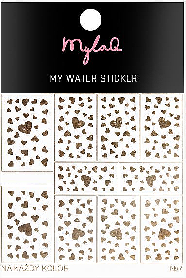Nagelaufkleber 7 - MylaQ My Water Sticker — Bild N1