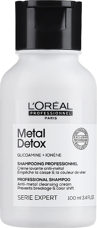 GESCHENK! Professionelles klärendes Shampoo gegen Metallablagerungen im Haar - L'Oreal Professionnel Serie Expert Metal Detox Anti-metal Cleansing Cream Shampoo — Bild N1