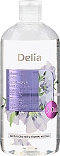 Düfte, Parfümerie und Kosmetik Erfrischendes Mizellenwasser mit Leinöl, Ingwer- und Rosenextrakt - Delia Micellar Water